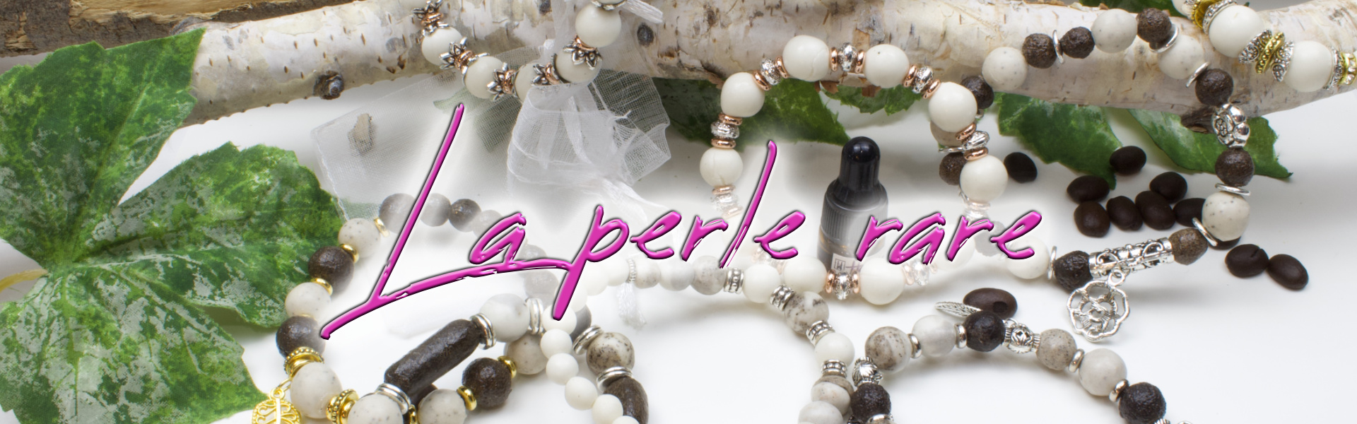 Perles faites à la main