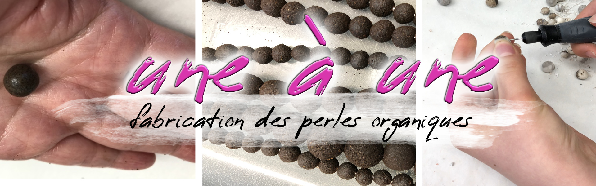 Perles faites à la main
